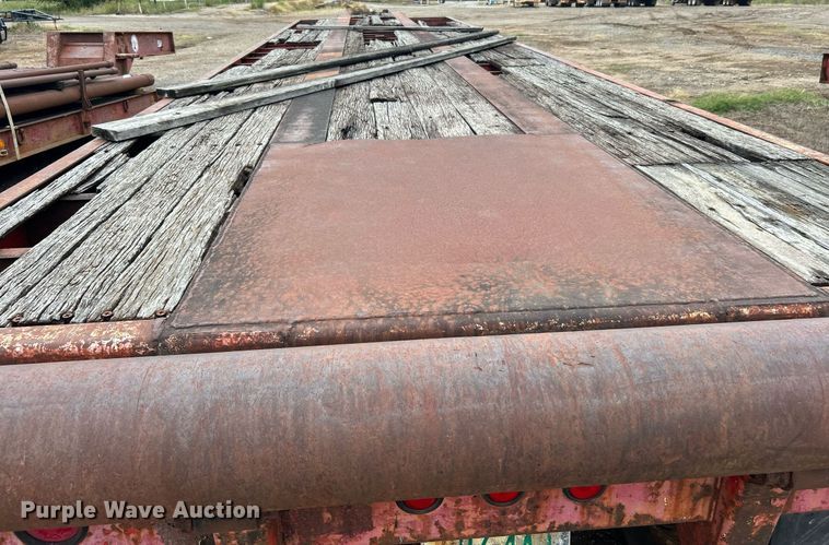 image for item DJ6390 1979 Load Craft  oilfield trailer