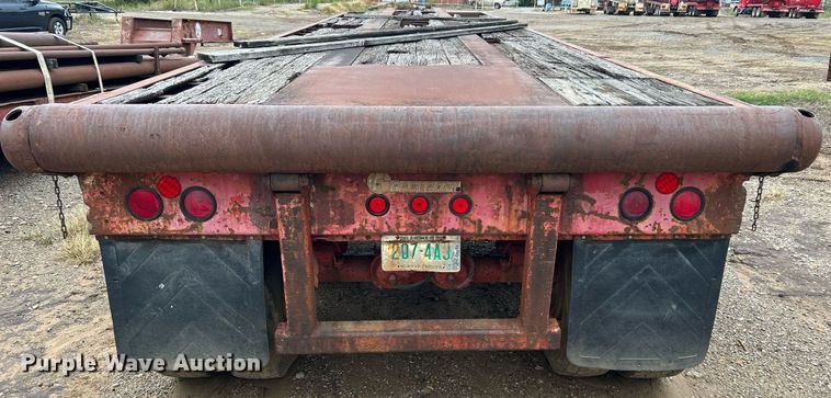 image for item DJ6390 1979 Load Craft  oilfield trailer