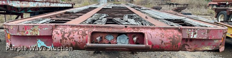 image for item DJ6391 1968 Brown  oilfield trailer