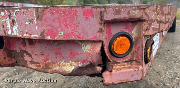 image for item DJ6391 1968 Brown  oilfield trailer