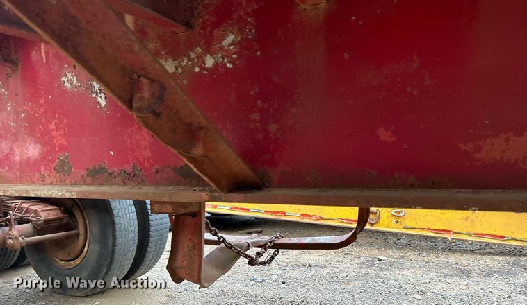 image for item DJ6391 1968 Brown  oilfield trailer