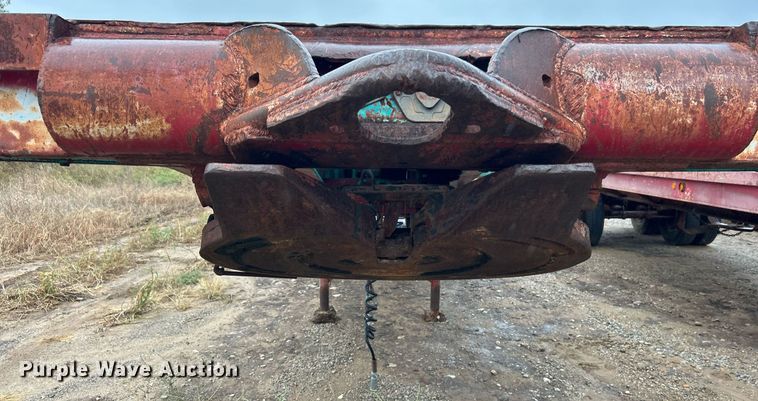 image for item DJ6392 1968 Brown  oilfield trailer