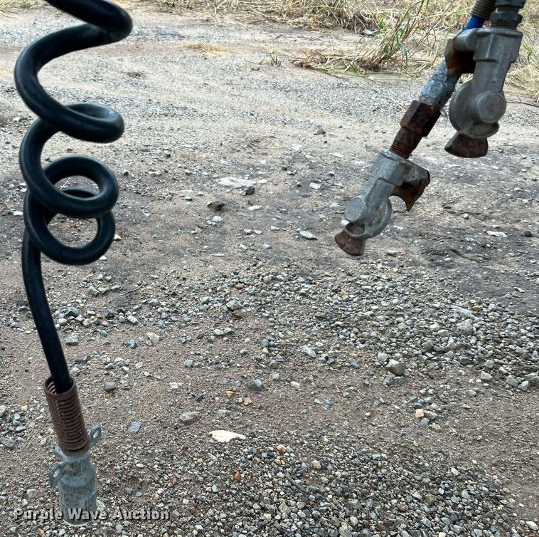 image for item DJ6392 1968 Brown  oilfield trailer