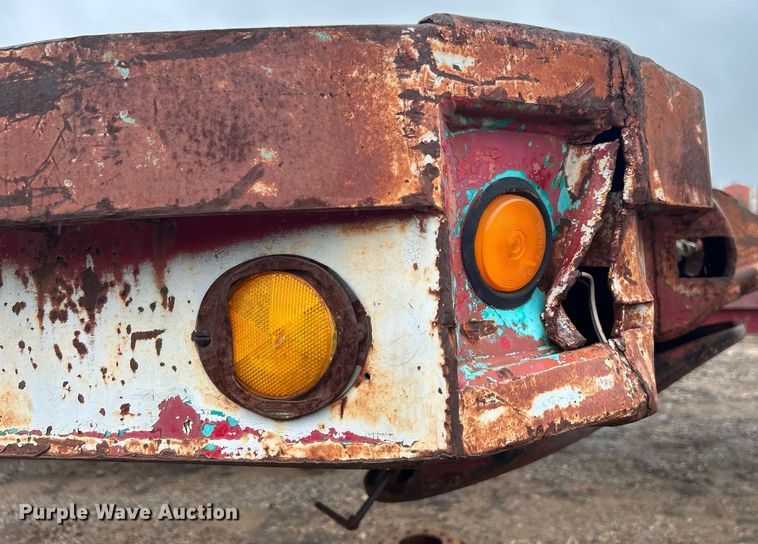 image for item DJ6392 1968 Brown  oilfield trailer