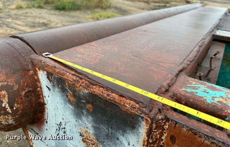 image for item DJ6392 1968 Brown  oilfield trailer