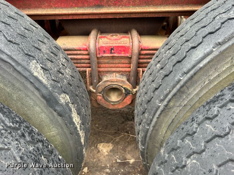 image for item DJ6392 1968 Brown  oilfield trailer