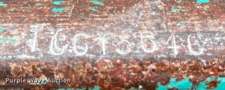 image for item DJ6392 1968 Brown  oilfield trailer