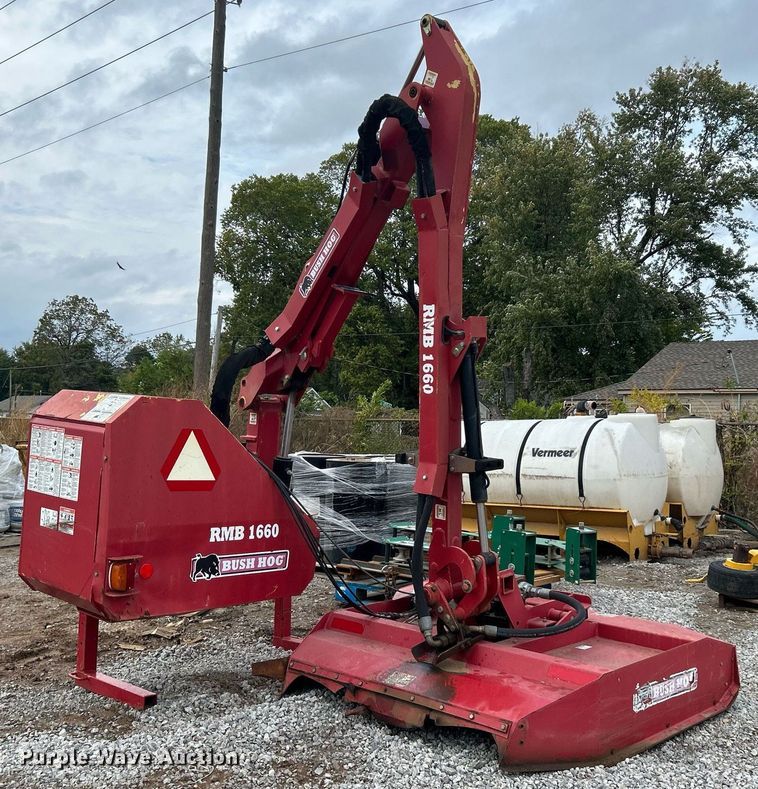 image for item DJ6406 2015 Bush Hog RMB 1660  side boom rotary mower