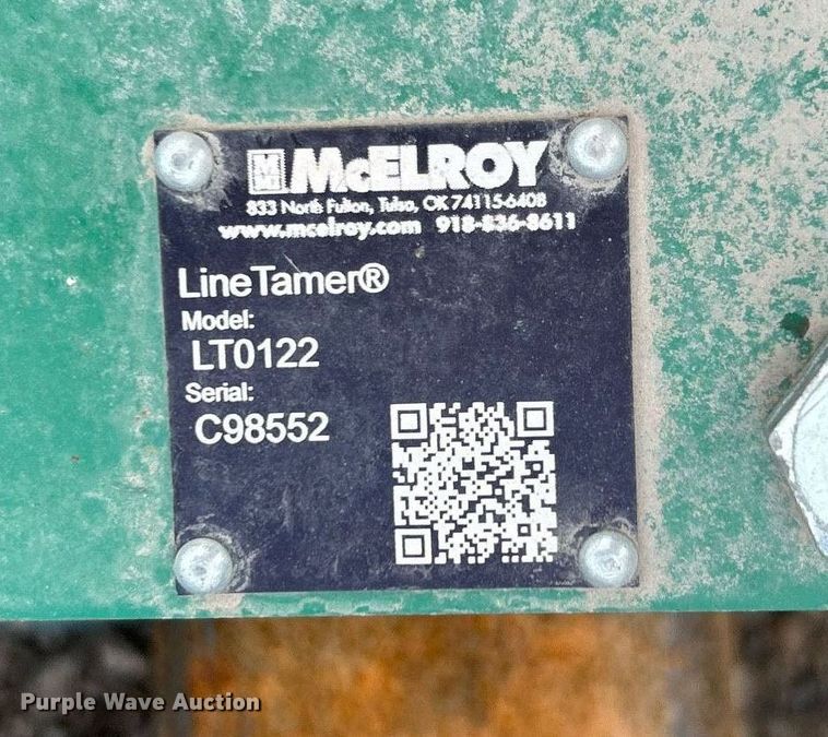 image for item DJ6407 (3) McElroy LT0122 line tamers