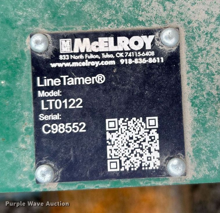 image for item DJ6407 (3) McElroy LT0122 line tamers