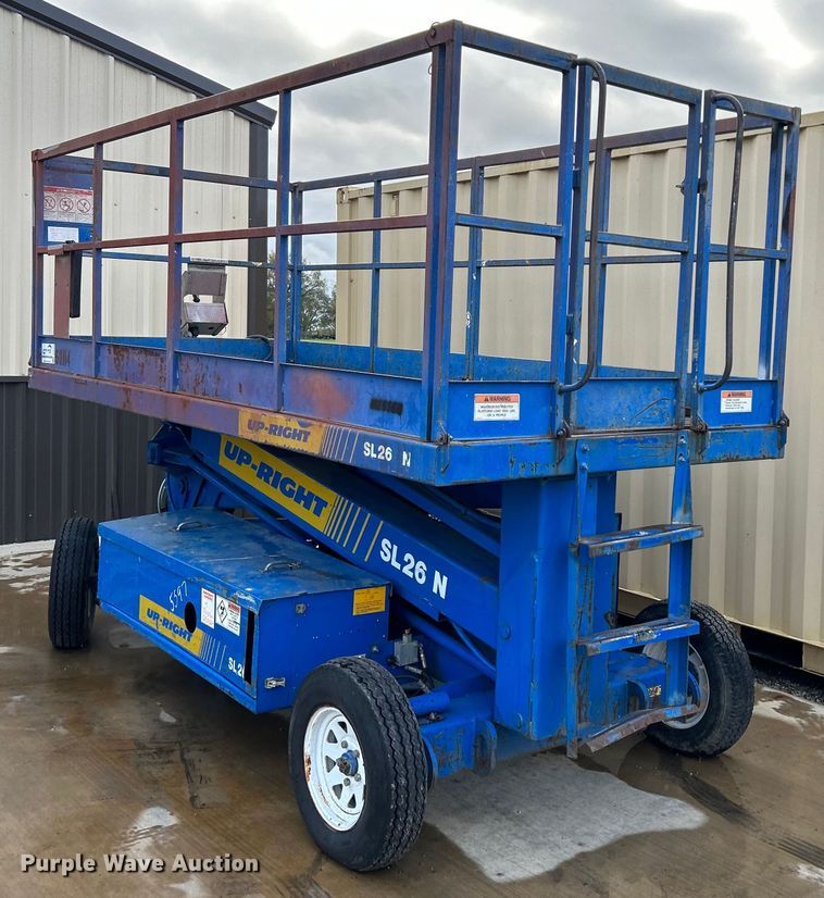 image for item DJ6424 1996 Up Right SL26N  scissor lift
