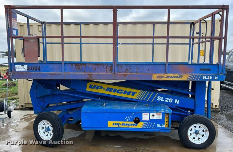 image for item DJ6424 1996 Up Right SL26N  scissor lift