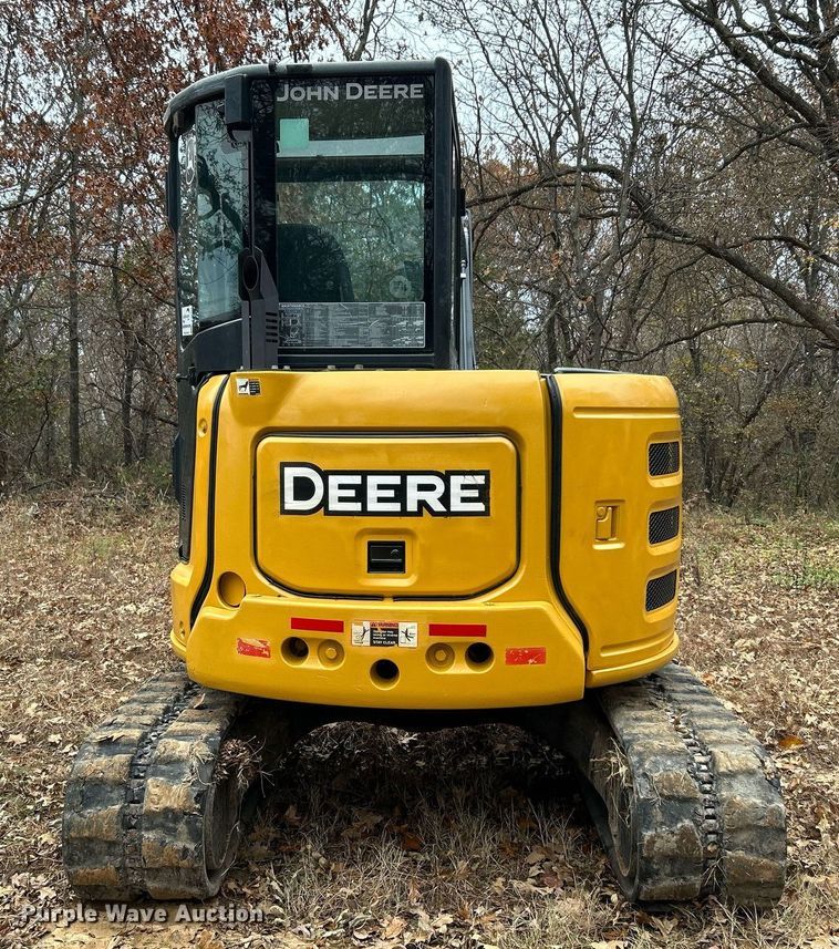 image for item DJ6477 2018 John Deere 50G  mini excavator