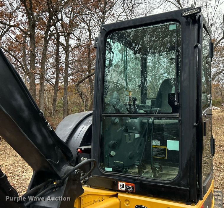 image for item DJ6477 2018 John Deere 50G  mini excavator