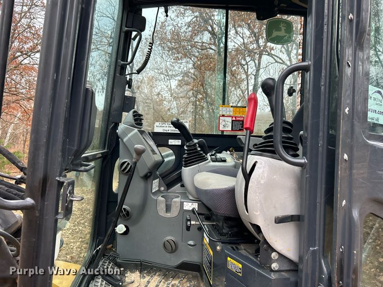 image for item DJ6477 2018 John Deere 50G  mini excavator