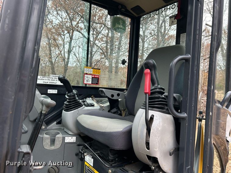 image for item DJ6477 2018 John Deere 50G  mini excavator