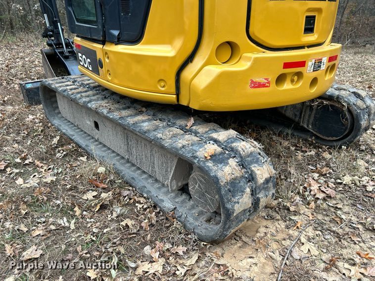image for item DJ6477 2018 John Deere 50G  mini excavator
