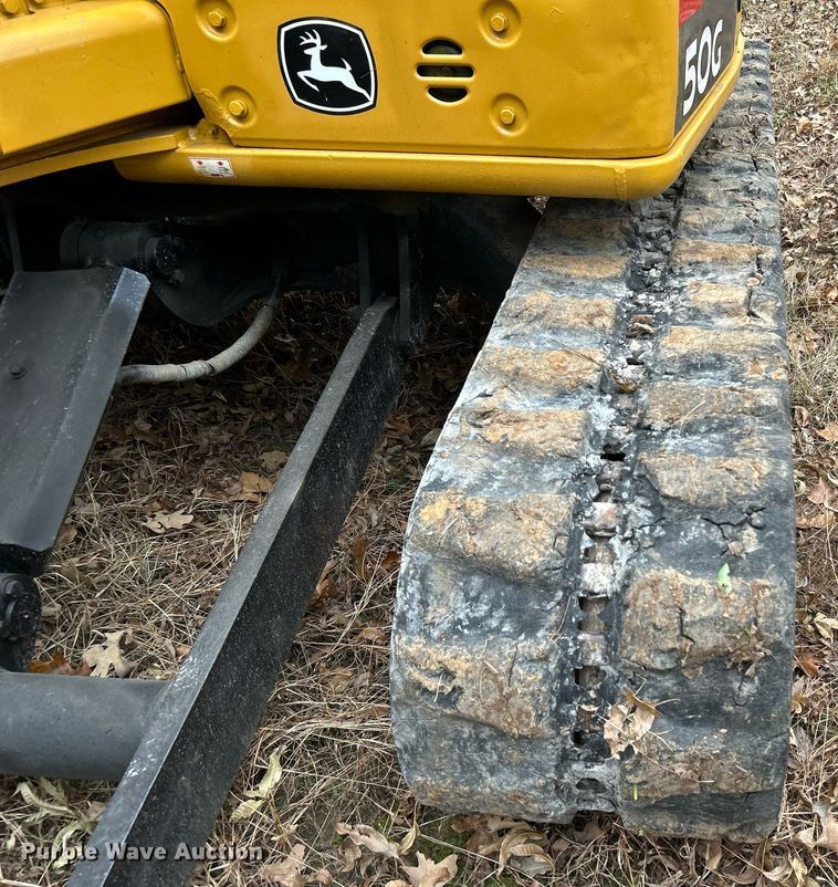 image for item DJ6477 2018 John Deere 50G  mini excavator