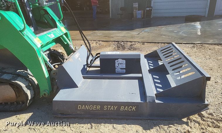 image for item DK1159 72" W skid steer brush mower