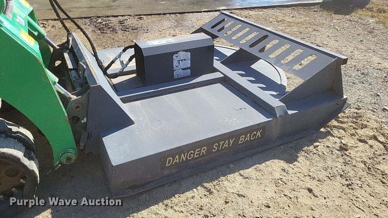 image for item DK1159 72" W skid steer brush mower