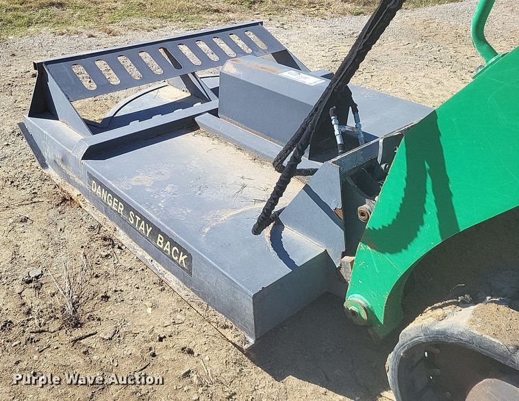 image for item DK1159 72" W skid steer brush mower