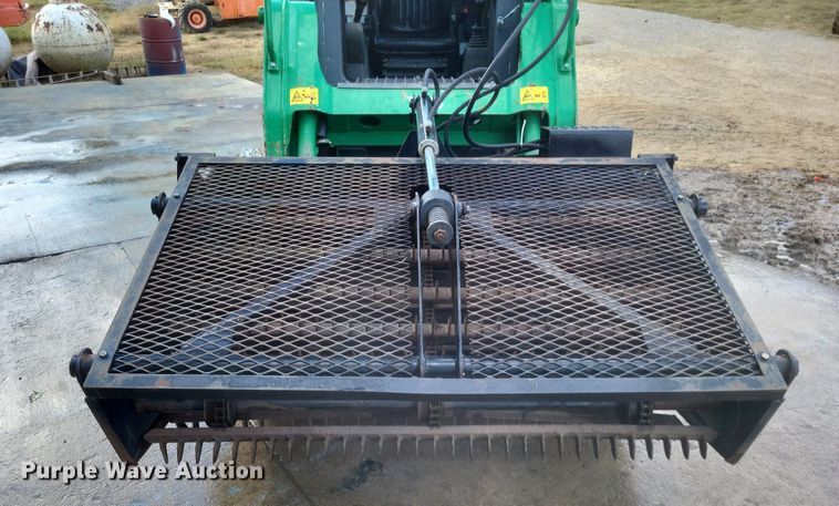 image for item DK1160 Bobcat  58" W skid steer landscape rake