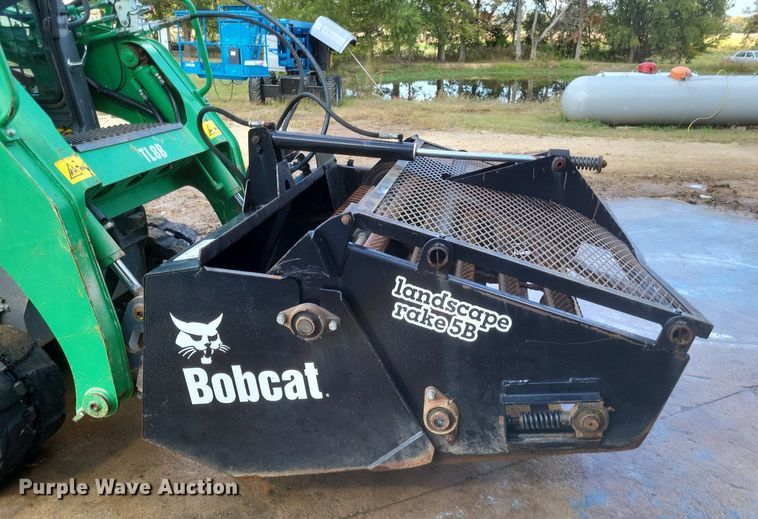 image for item DK1160 Bobcat  58" W skid steer landscape rake
