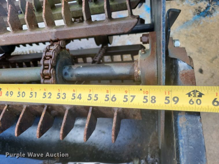 image for item DK1160 Bobcat  58" W skid steer landscape rake