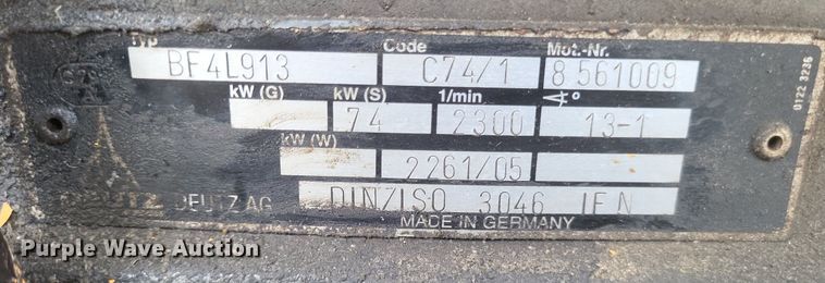 image for item DK1164 Deutz  power unit