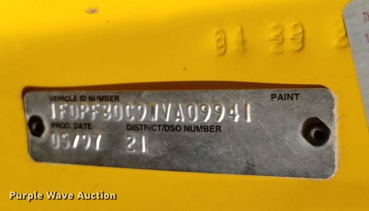 image for item DK8851 1998 Ford F800  dump truck