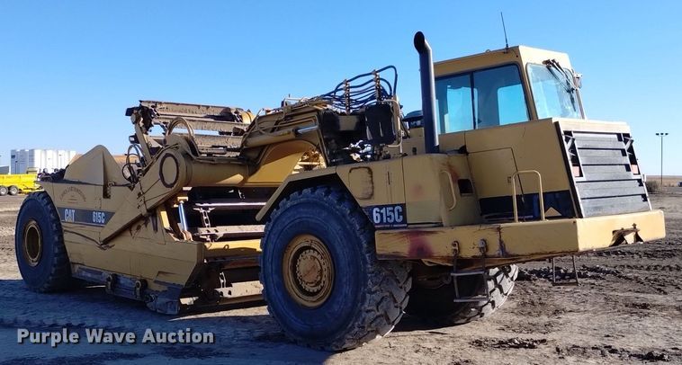 image for item DK8875 1998 Caterpillar 615C Series II elevating scraper