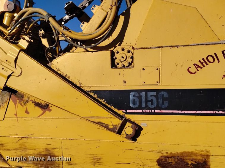 image for item DK8875 1998 Caterpillar 615C Series II elevating scraper