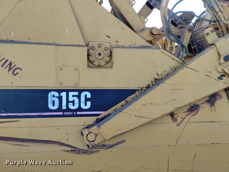 image for item DK8875 1998 Caterpillar 615C Series II elevating scraper