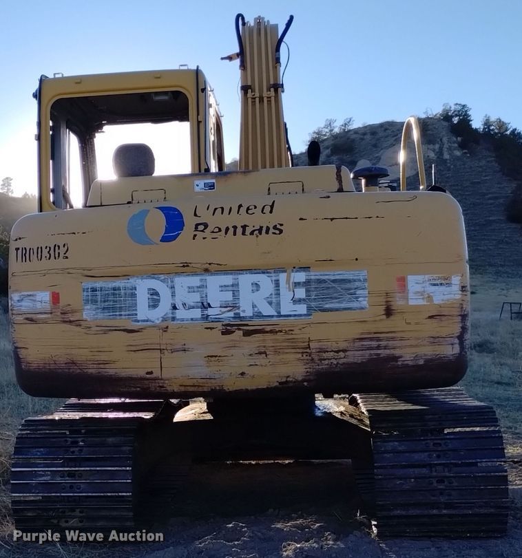 image for item DK8876 1999 John Deere 80  mini excavator