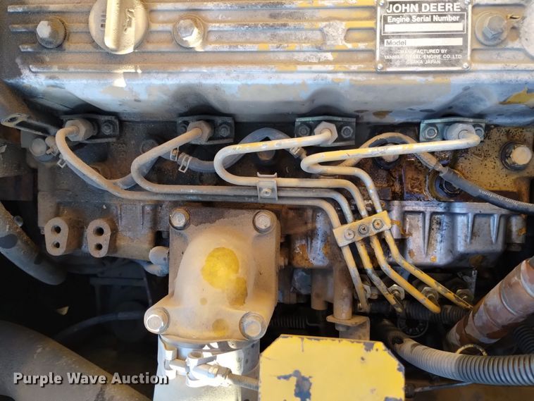 image for item DK8876 1999 John Deere 80  mini excavator