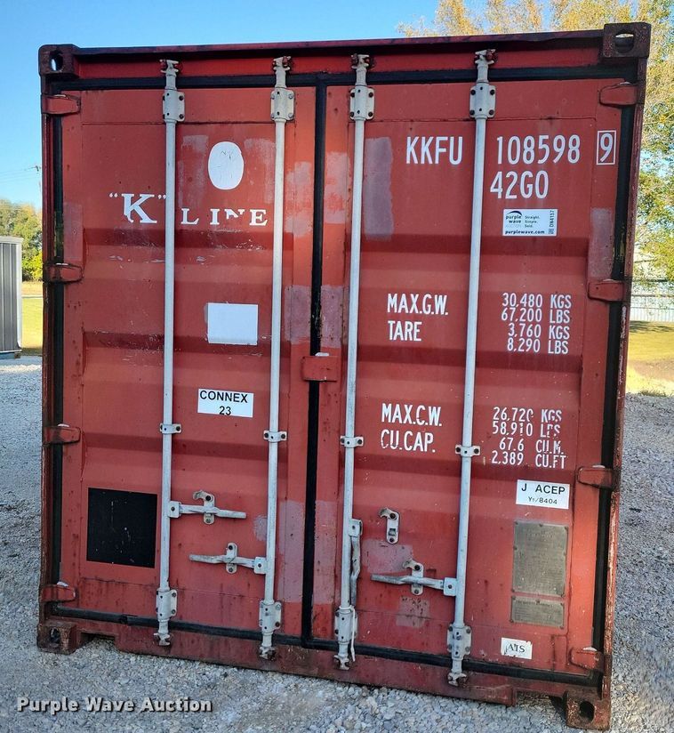 image for item DN4157 2000 Kline  shipping container