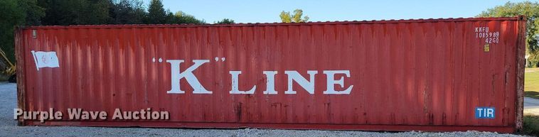 image for item DN4157 2000 Kline  shipping container