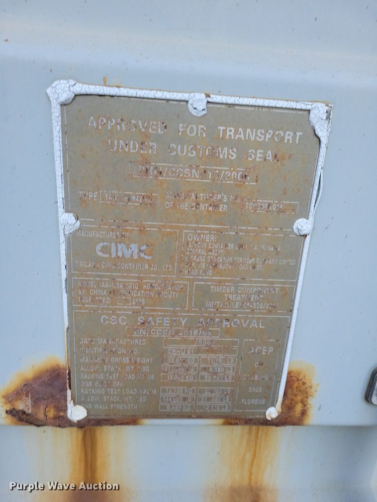 image for item DN4160 2006 Cosco  storage container