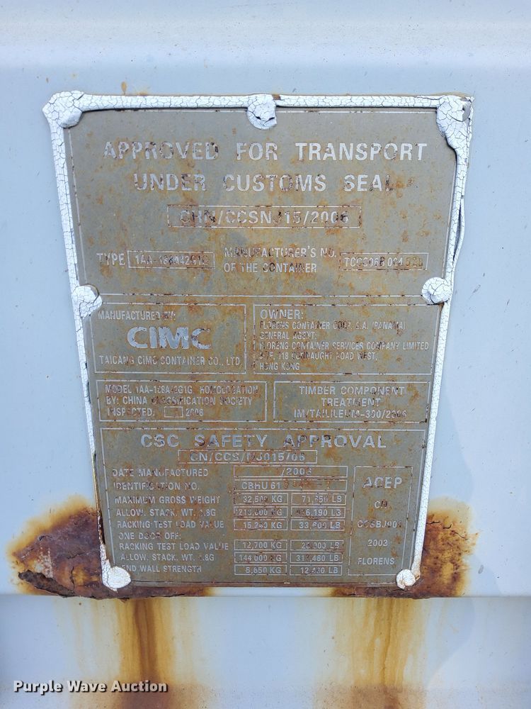 image for item DN4160 2006 Cosco  storage container