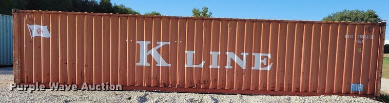 image for item DN4161 2002 Kline  shipping container