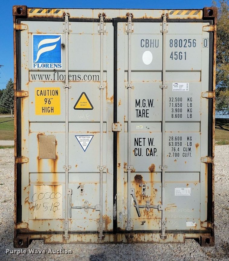 image for item DN4162 2008 Cosco  shipping container