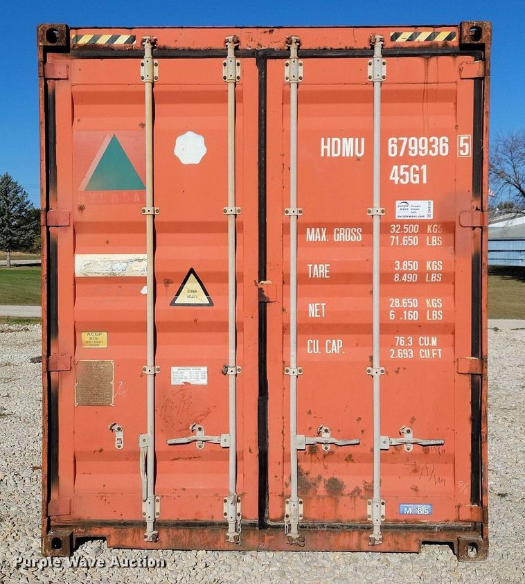 image for item DN4166 2008 Hyundai  shipping container