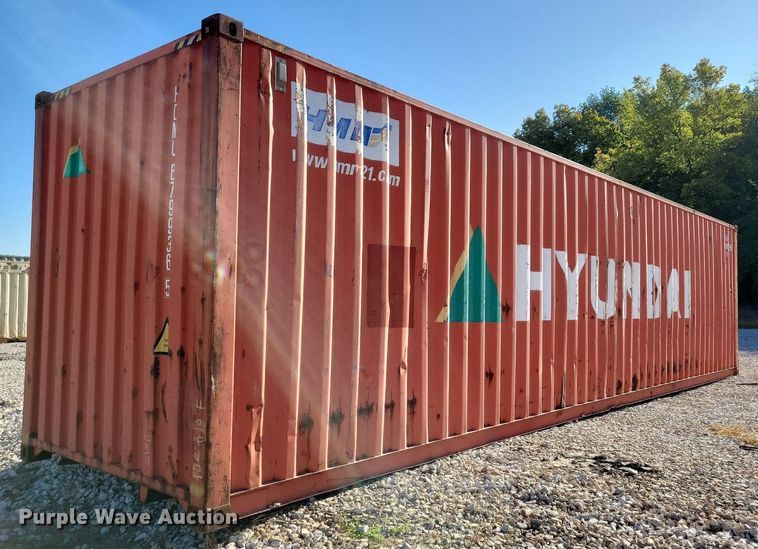 image for item DN4166 2008 Hyundai  shipping container