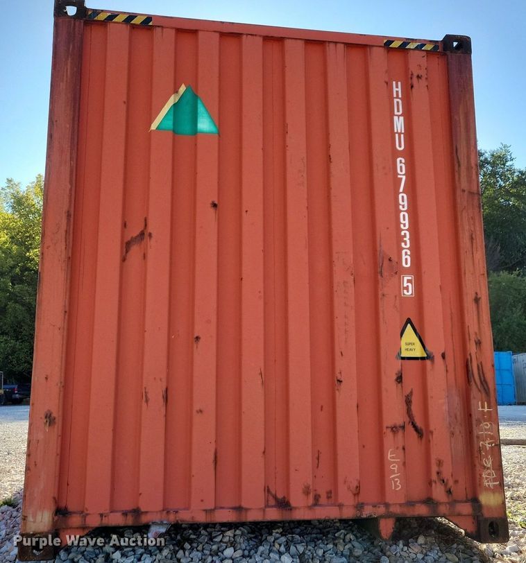 image for item DN4166 2008 Hyundai  shipping container