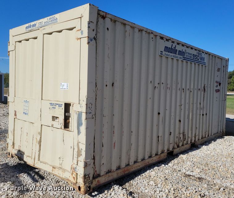 image for item DN4167 1984 Mobile Mini  shipping container
