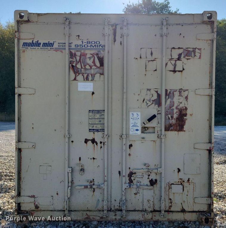 image for item DN4167 1984 Mobile Mini  shipping container