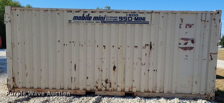 image for item DN4167 1984 Mobile Mini  shipping container