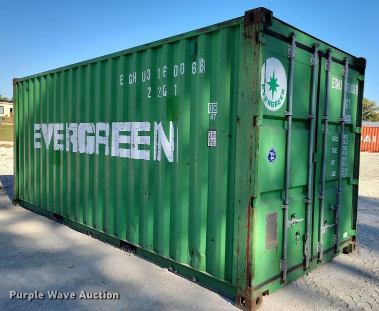 image for item DN4172 2008 Evergreen  shipping container