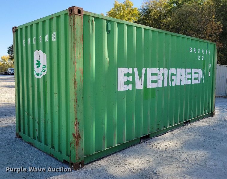 image for item DN4172 2008 Evergreen  shipping container