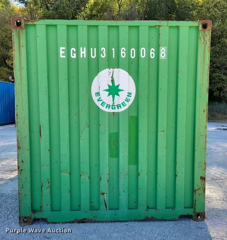 image for item DN4172 2008 Evergreen  shipping container